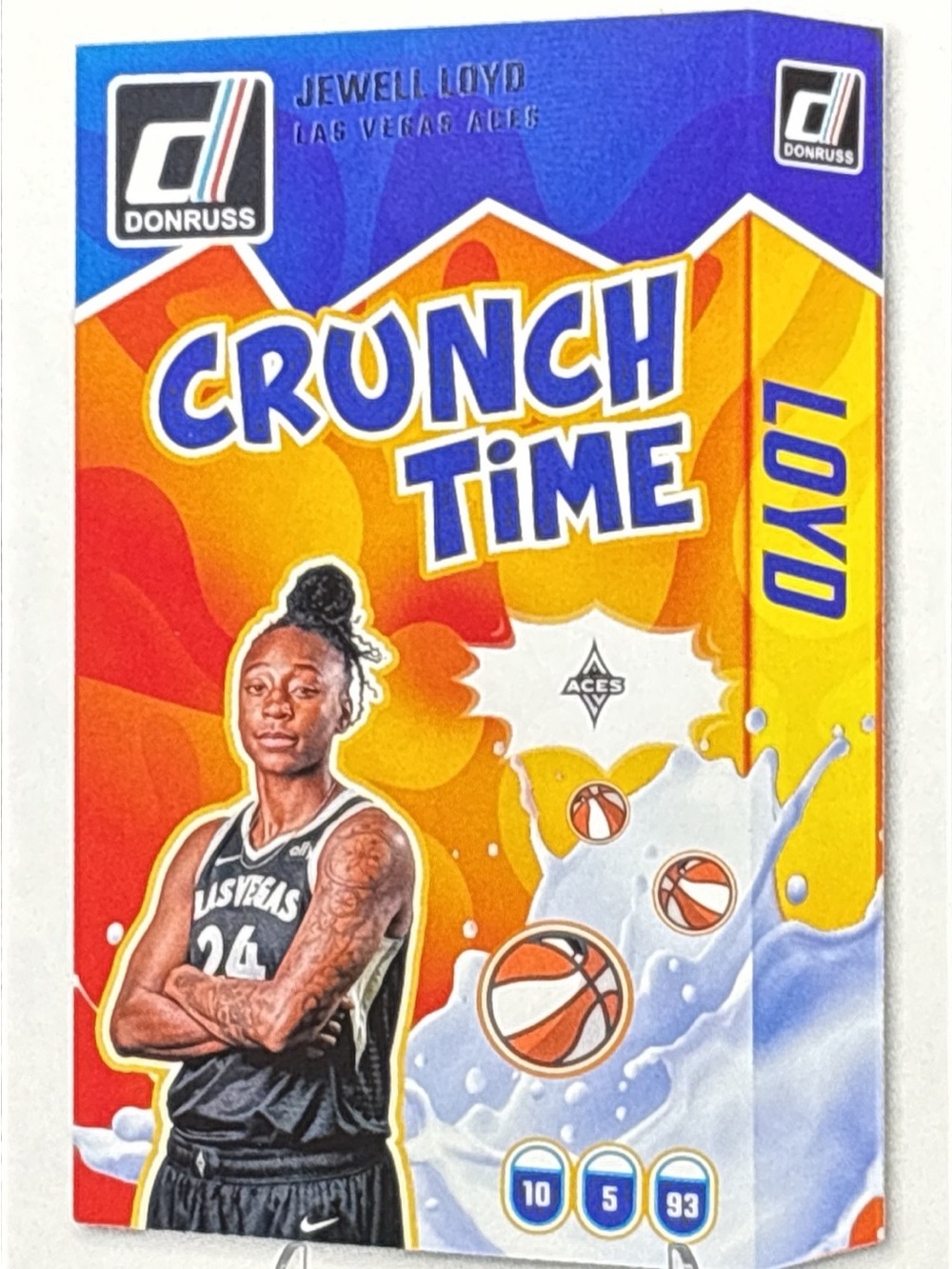 Panini Donruss Crunch Time Jewel Loyd Basketball Trading Card